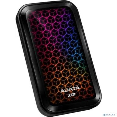 Накопитель SSD A-Data USB-C 2TB ASE770G-2TU32G2-CBK SE770G 2.5" черный