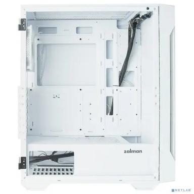 Корпус ZALMAN I3 NEO TG White, без БП, боковое окно (закаленное стекло), белый,  ATX