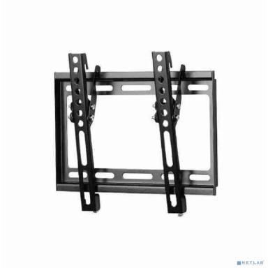 remounts RM 202T черный 23"-42" {до 35 кг. Угол наклона от 0 до -8 градусов. Вылет от стены 20,5 мм. Крепление стандарта VESA 75х75, 75х100, 100х100, 200х100, 200х200 мм}
