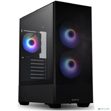 Корпус Lian Li Lancool 205 Mesh / Black / Mid-Tower, TG / 2x 140mm ARGB + 1x 120mm ARGB fans inc. / G99.OE764CX.R0