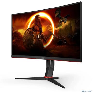LCD AOC 27" CQ27G2S Black-Red (VA Curved 2560x1440 165Hz 1ms 178/178 250cd 2xHDMI2.0 DisplayPort)
