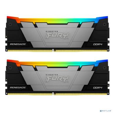 Память оперативная/ Kingston 16GB 4600MHz DDR4 CL19 DIMM (Kit of 2) FURY Renegade RGB