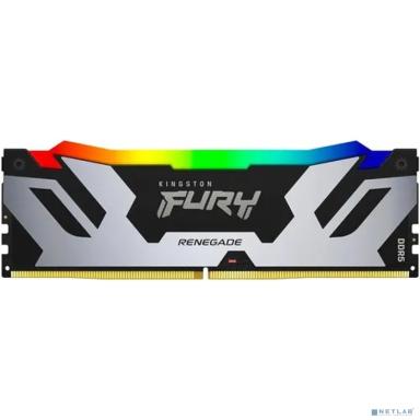 Память оперативная/ Kingston 16GB 7600MT/s DDR5 CL38 DIMM FURY Renegade RGB XMP KF576C38RSA-16
