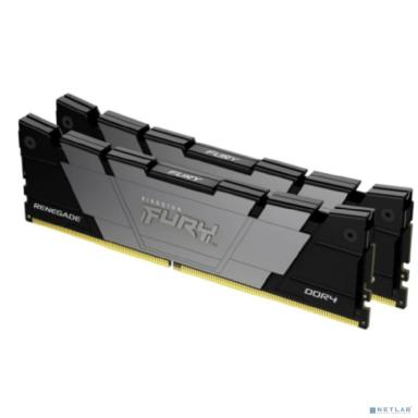 Память оперативная/ Kingston 32GB 4266MHz DDR4 CL19 DIMM (Kit of 2) 1Gx8 FURY Renegade Black