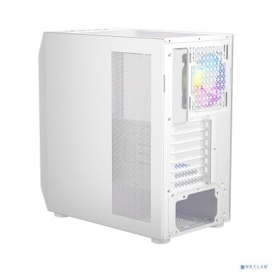 1STPLAYER ARIYA AY7 White / ATX / 4x120mm LED fans / AY7-WH-4F1-W