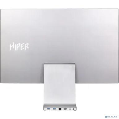 Hiper ExpertCenter ED27 [ED27-WII5124R16N5C8NSKMS] Grey 27" {QHD i5-1240P/16GB/512GB SSD/CR/DOS/kb/m}