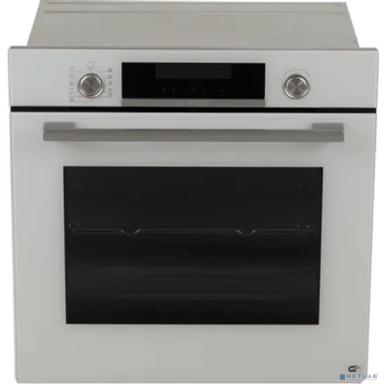 Serie 6, духовой шкаф, белый, 9 режимов, 4-х слойное остекление, LCD-дисплей, утапливаемые переключатели, функции HomeConnect: удаленная диагностика, контроль и мониторинг, галогенное освещение, 30 ав