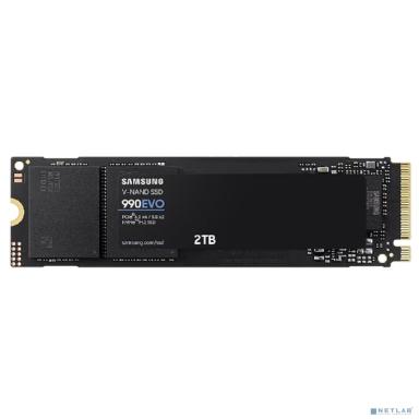 Samsung SSD 2Tb 990 EVO M.2 MZ-V9E2T0BW NVMe 2.0, PCIe 4.0 x4, V-NAND TLC
