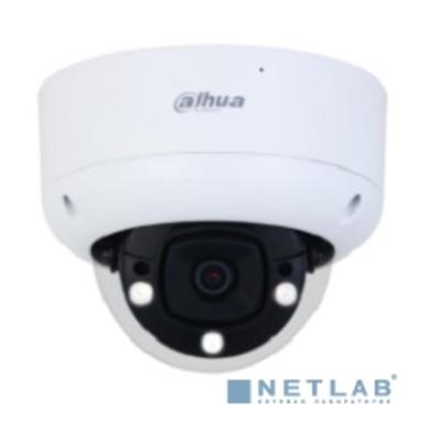 DAHUA DH-HAC-HDBW1509RAP-IL-A-0360B-S2 Уличная купольная HDCVI-видеокамера с интеллектуальной двойной подсветкой 5Мп, объектив 3.6, ИК до 40м, LED до 40м, IP67, IK10, корпус: металл