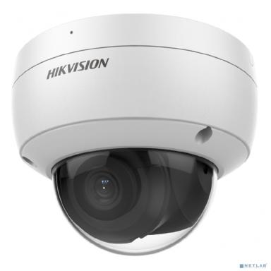 HIKVISION DS-2CD2123G2-IU(D)(2.8mm) 2Мп уличная купольная IP-камера с EXIR-подсветкой до 30м и технологией AcuSense