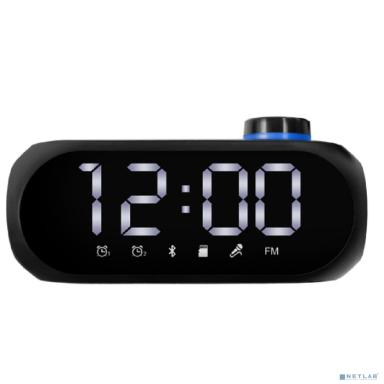 Exegate EX294946RUS BT-колонка-часы ExeGate Yo 520 (3Вт, 80-20000Гц, Bluetooth, Li-Ion, 1200mAh, FM 87.5MHz-108MHz, поддержка TF/microSD-card, 3,5mm audio jack