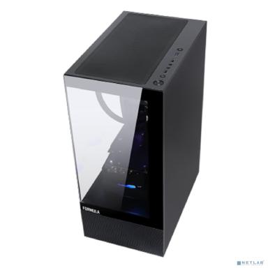 Корпус Formula Crystal Z1 PLUS черный без БП ATX 2x120mm 2xUSB2.0 1xUSB3.0 audio bott PSU