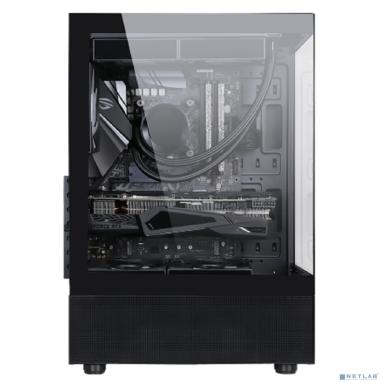 Корпус Formula Crystal Z1 PLUS черный без БП ATX 2x120mm 2xUSB2.0 1xUSB3.0 audio bott PSU