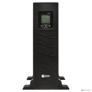 EKF PSW-615-RTB Источник Бесперебойного Питания Линейно-интерактивный E-Power PSW 600 1500 ВА/1200 Вт, для монтажа в стойку, c АКБ 2 х 12В_9 Ач, LCD, 6xC13,USB,RJ45,