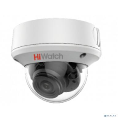 Камера видеонаблюдения аналоговая HIWATCH DS-T208S,  1080p,  2.7 - 13.5 мм,  белый [ds-t208s (2.7-13,5 mm)]