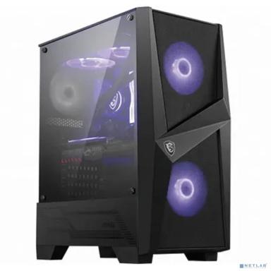 Корпус MSI MAG FORGE 100M Mid-Tower, ATX, 2xUSB 3.2, Audio I/O, 2x120mm RGB Fan, 1x120mm black Fan, 6-ch Light controller, Front metal MESH, Up to 330mm GPU, Tempered Glass (676414)