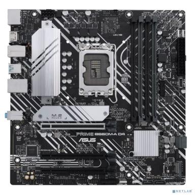 ASUS PRIME B660M-A D4-CSM (Socket 1700, mATX, 4xDDR4(128GB), DP/2xHDMI 2.1, 1xPCIe 4.0x16/2xPCIe 3.0x16, 1xLAN, 4xSATA 6Gb/s, 2xM.2, 2xUSB 3.2, 4xUSB 2.0, 1xPS/2)