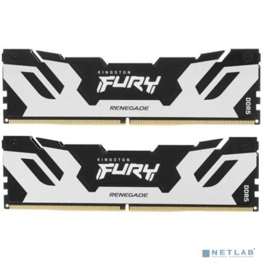 Kingston 32GB 7200MT/s DDR5 CL38 DIMM (Kit of 2) FURY Renegade Silver XMP KF572C38RSK2-32