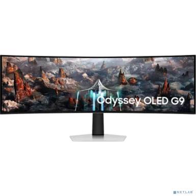 LCD Samsung 49" Odyssey G9 S49CG930SI серебристый [OLED Curved 5120x1440 240Hz 0.03ms HDMI DisplayPort]