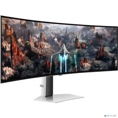 LCD Samsung 49" Odyssey G9 S49CG930SI серебристый [OLED Curved 5120x1440 240Hz 0.03ms HDMI DisplayPort]
