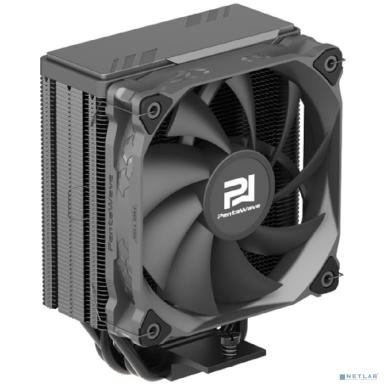 Кулер PentaWave PC-Z05E BK  LGA115X/1200/1700/AM4/AM5 (20 шт/кор, TDP 235W, 1*120mm PWM Fan, 5 тепловых трубок 6мм, 600-1850RPM, 12-32,6dBa)