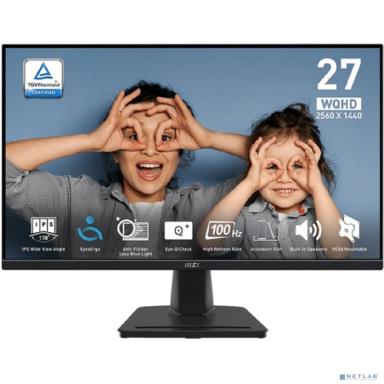 MSI 27"  MP275Q {IPS 2560x1440 100Hz 178/178 4ms 300cd 2xHDMI DisplayPort} [9S6-3PC3CM-041]
