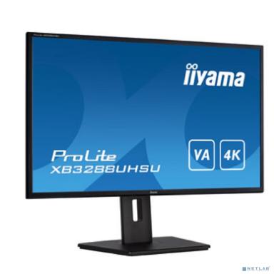 LCD IIYAMA 31.5' XB3288UHSU-B5 {VA 3840x2160 60Hz 3ms 300cd HDMI DisplayPort USB M/M}