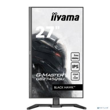 LCD IIYAMA 27'' GB2745QSU-B1 {IPS 2560x1440 100Hz 1ms HDMI DisplaPort USB M/M HAS Pivot}