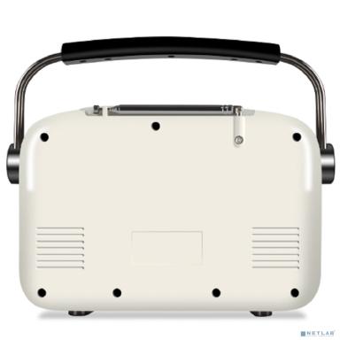 Радиоприемник Sven SRP-505 белая (3 Вт, BT, FM/AM/SW, USB, microSD, AUX, встроенный аккумулятор)