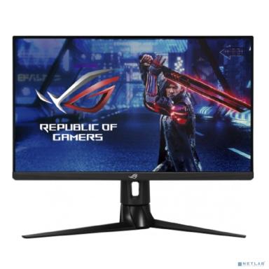 Монитор ASUS ROG Strix XG27AQ 27", темно-серый и черный/красный [90lm06u0-b01370]