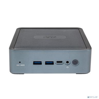 Hiper ED20-I5115R8N2NSG Неттоп ED20 gray (Core i5 1135G7/8Gb/256Gb SSD/noDVD/VGA int/noOS) (ED20-I5115R8N2NSG)