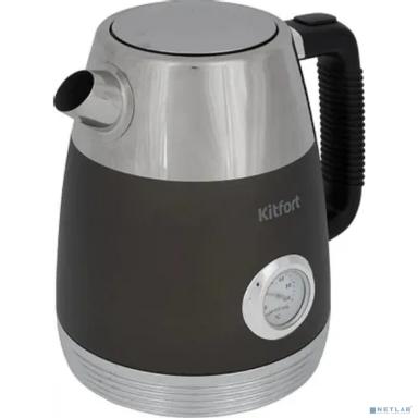 Чайник электрический KitFort КТ-633-1, 2150Вт, графит