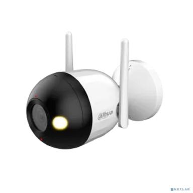 DAHUA DH-IPC-F4CP-PV-0280B Уличная цилиндрическая IP-видеокамера Smart Dual Light 4Мп, 1/3” CMOS, объектив 2.8мм, видеоаналитика, ИК 30м, LED 30м, микрофон, динамик, Wi-Fi 2.4ГГц, IP67, металл/пластик