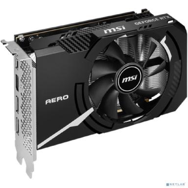 Видеокарта MSI RTX4060 AERO ITX 8G OC GDDR6 128bit 3xDP HDMI 1FAN ITX