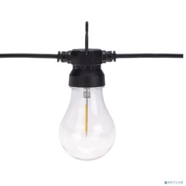 Rexant 602-2423 Гирлянда садовая Канэри, 20м, 3000К, встроенный аккумулятор, солнечная панель, коллекция Лондон 