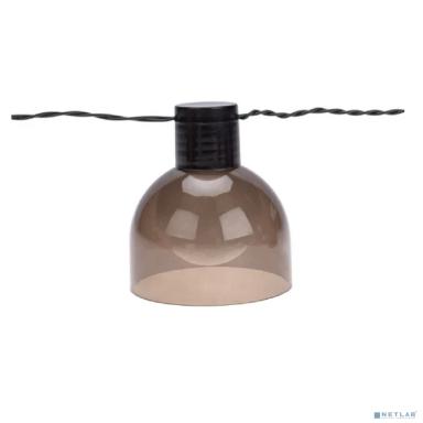 Rexant 602-2419 Гирлянда садовая Эбби, 335 см, 3000К, встроенный аккумулятор, солнечная панель, коллекция Лондон 
