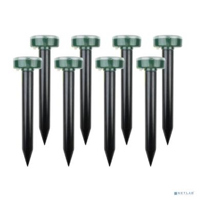 Rexant 71-0107 Набор ультразвуковых отпугивателей кротов (R-20м x8) на солнечной батарее
