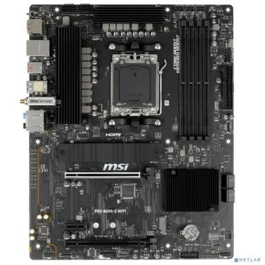 Материнская плата MSI PRO B650-S WIFI, SocketAM5, AMD B650, ATX, Ret