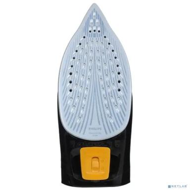 Утюг Philips/ Утюг Philips, мощность 2800 Вт, пароувлажнение, подача пара 50 г/мин, паровой удар 250 г/мин, емкость для воды 300 мл, вертикальное отпаривание, цвет черный/золотой