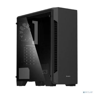 Корпус Zalman S3 TG черный без БП ATX 5x120mm 2xUSB2.0 1xUSB3.0 audio bott PSU