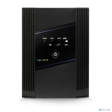 SMARTWATT UPS UNI 1500 {линейно-интерактивный, 1500/900 ВА/Вт, напольный, LED индикация, Shuko CEE7/4 - 2 шт. , IEC C13 - 3 шт}
