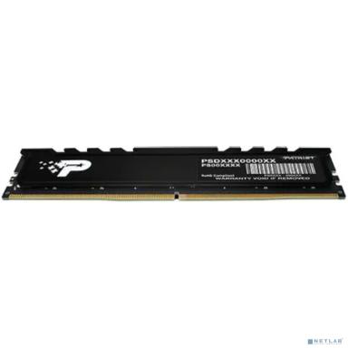 Память DDR5 16GB 4800MHz Patriot PSP516G480081H1 Signature Premium RTL PC5-38400 CL40 DIMM 288-pin 1.1В single rank с радиатором Ret