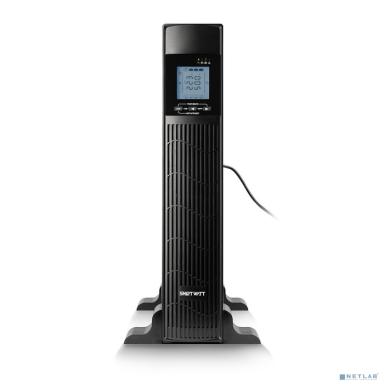 SMARTWATT UPS DATA 1.5kVA {линейно-интерактивный SIN, мощность 1500/1200 ВА/Вт, стоечный/напольный, LCD дисплей, IEC C13 - 3 шт., Shuko CEE7/4 - 3 шт}