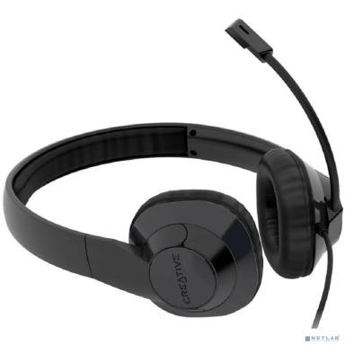 Наушники с микрофоном Creative HS-720 V2 черный 2м накладные USB оголовье (51EF0960AA000)
