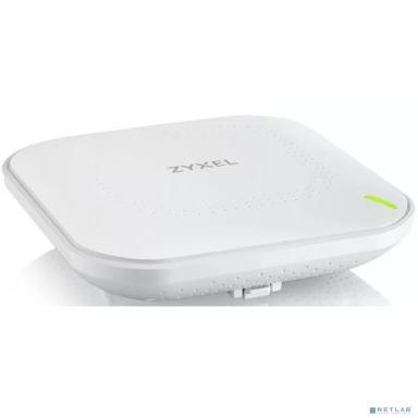 Точка доступа/ Точка доступа Zyxel NebulaFlex NWA90AX, WiFi 6, 802.11a/b/g/n/ac/ax (2,4 и 5 ГГц), MU-MIMO, антенны 2x2, до 575+1200 Мбит/с, 1xLAN GE, PoE, защита от 4G/5G, БП в комплекте