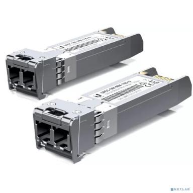 UBIQUITI Трансивер Ubiquiti UACC-OM-MM-10G-D (Комплект 2шт)оптич. SFP+ MM 10Гбит/с T x: 850нм R x : 850нм до 0.3км