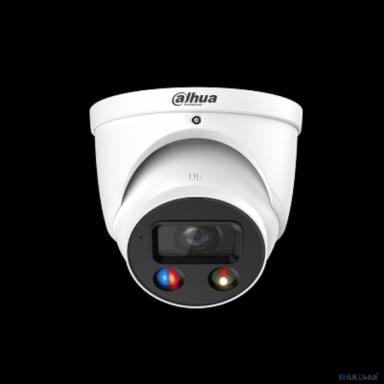 DAHUA DH-IPC-HDW3849HP-AS-PV-0280B-S5 Уличная купольная IP-видеокамера TiOC с ИИ и активным сдерживанием 8Мп; 1/2.7” CMOS; объектив 2.8мм, видеоаналитика, ИК 30м, LED 30м, IP67, металл