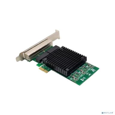 ORIENT XWT-INT82L4PE Сетевая карта PCI Express 1.0, 4 порта
