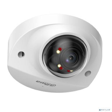 DAHUA DH-IPC-HDBW2249FP-AS-IL-0280B Уличная мини-купольная IP-видеокамера SmartDualLight 2Мп, 1/2.8” CMOS, объектив 2.8мм, видеоаналитика, микрофон, ИК 30м, LED 30м, IP67, IK10, металл