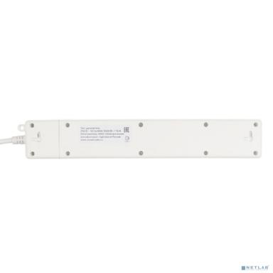 PowerCube Бытовой удлинитель (PC-6-2M) 4р с/з вык.,3USB, 3500 Вт, 16А, 1.9 м, 3*1,0 (белый) {22305}